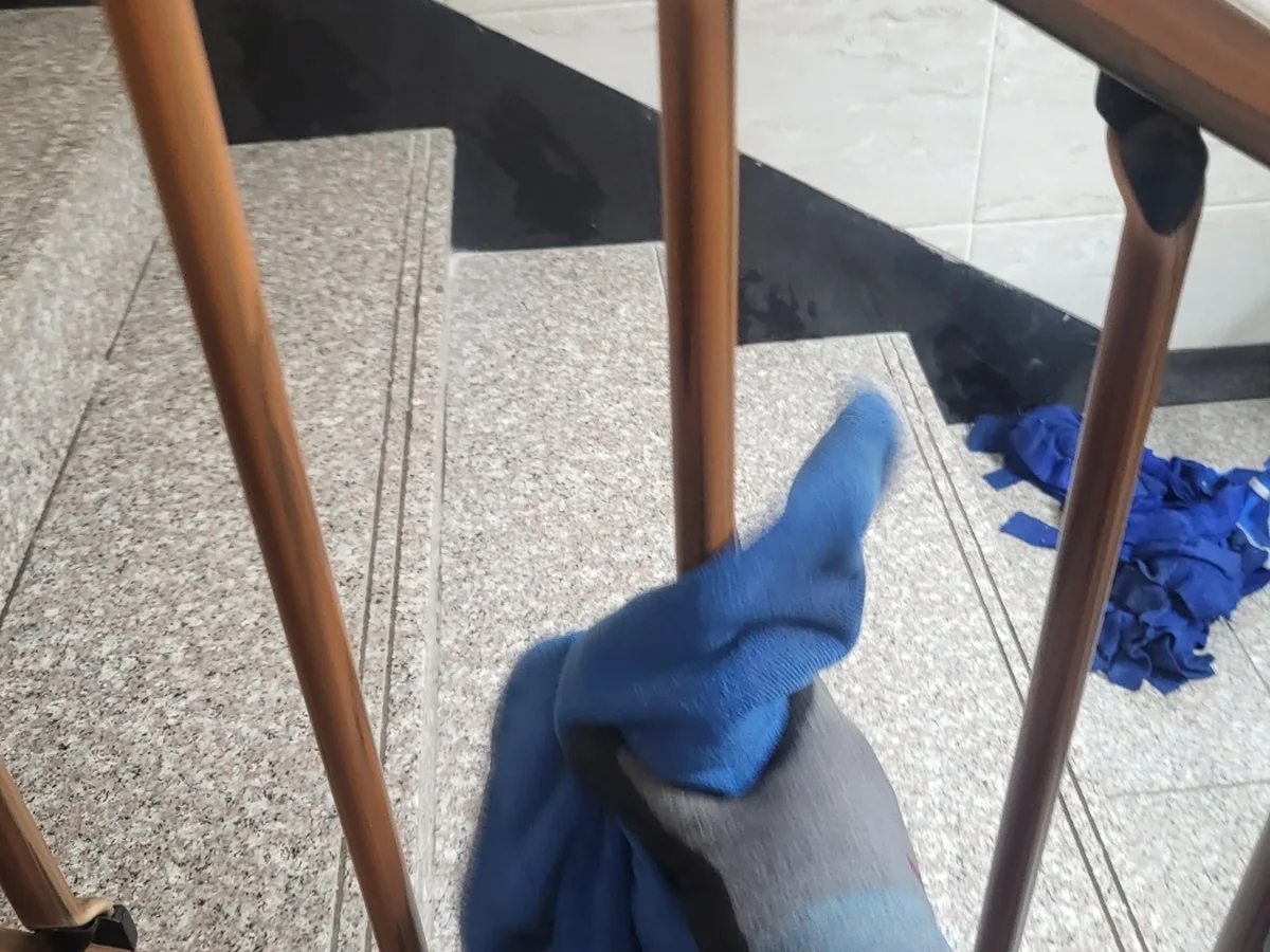 함양군 안의면 빌라 난간·손잡이 위생청소 사례 - 행진크린