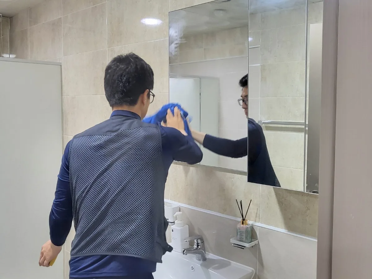 합천군 봉산면 사무실 집기 창고 위생청소 사례 - 행진크린